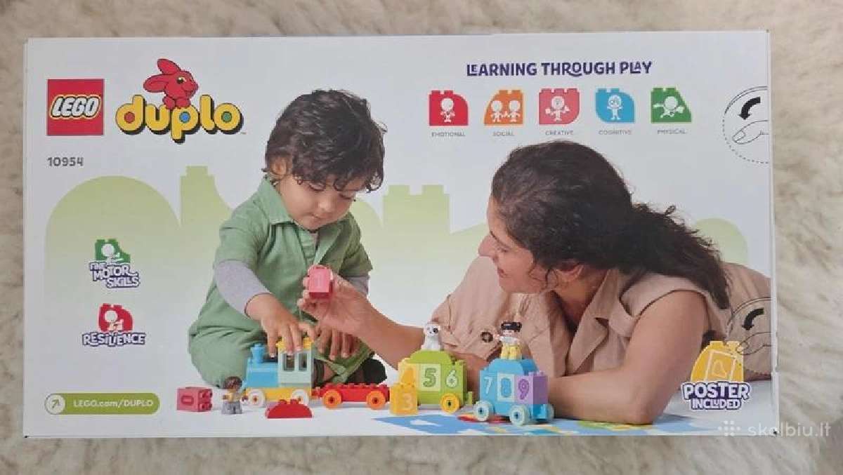 Naujas Lego duplo traukinukas 10954. - nuotraukos Nr. 2