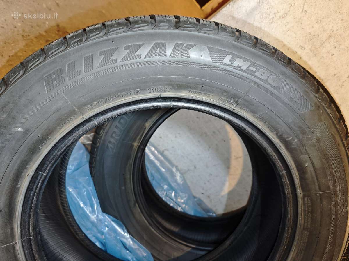 235/65r18 Bridgestone Blizzak Lm-80 EVO - nuotraukos Nr. 2