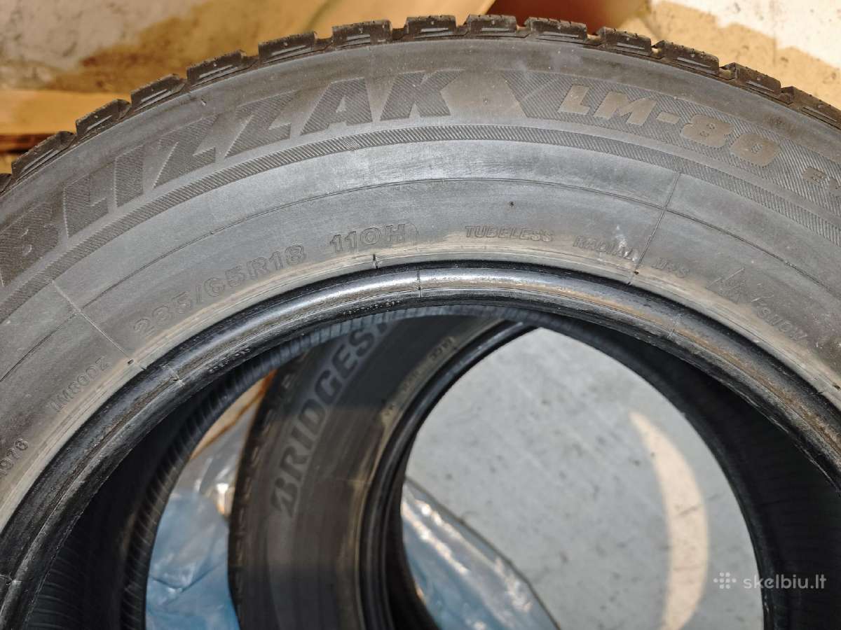 235/65r18 Bridgestone Blizzak Lm-80 EVO - nuotraukos Nr. 3