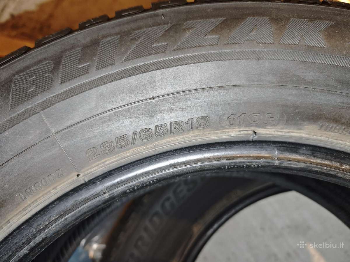 235/65r18 Bridgestone Blizzak Lm-80 EVO - nuotraukos Nr. 4