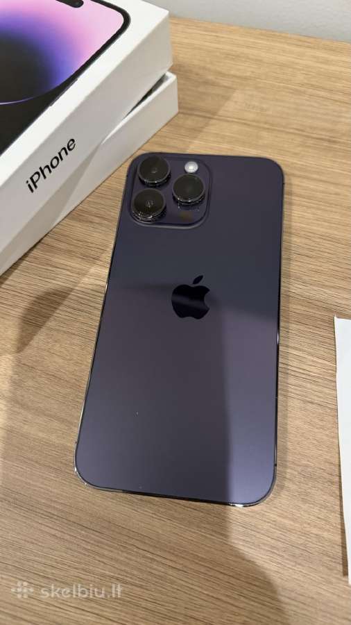 iPhone 14 Pro Max 256 GB Deep Purple - nuotraukos Nr. 2