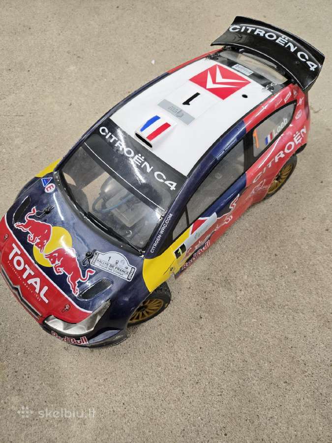 Kyosho drx rally 1/9 nitro RC modelis - nuotraukos Nr. 2