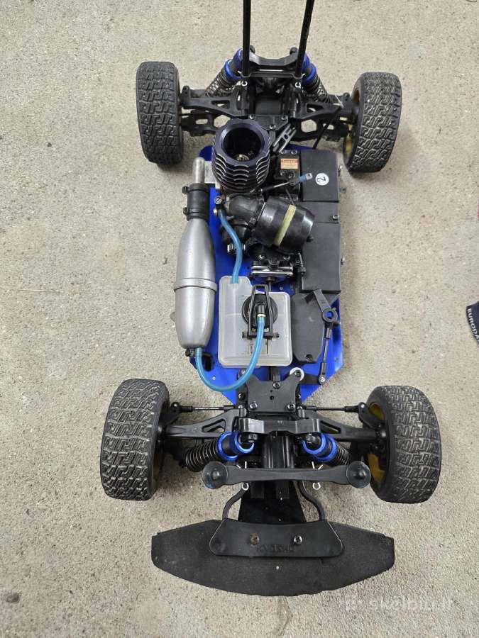Kyosho drx rally 1/9 nitro RC modelis - nuotraukos Nr. 6