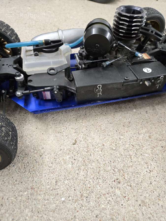 Kyosho drx rally 1/9 nitro RC modelis - nuotraukos Nr. 10