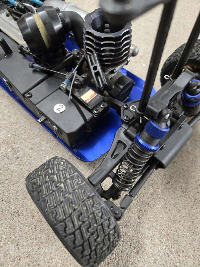 Kyosho drx rally 1/9 nitro RC modelis - nuotraukos Nr. 11