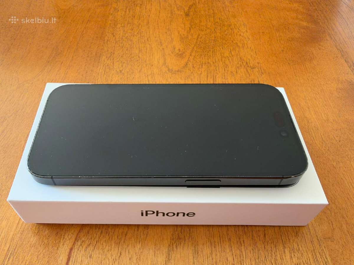 Apple iPhone 14 pro 256gb space black - nuotraukos Nr. 4
