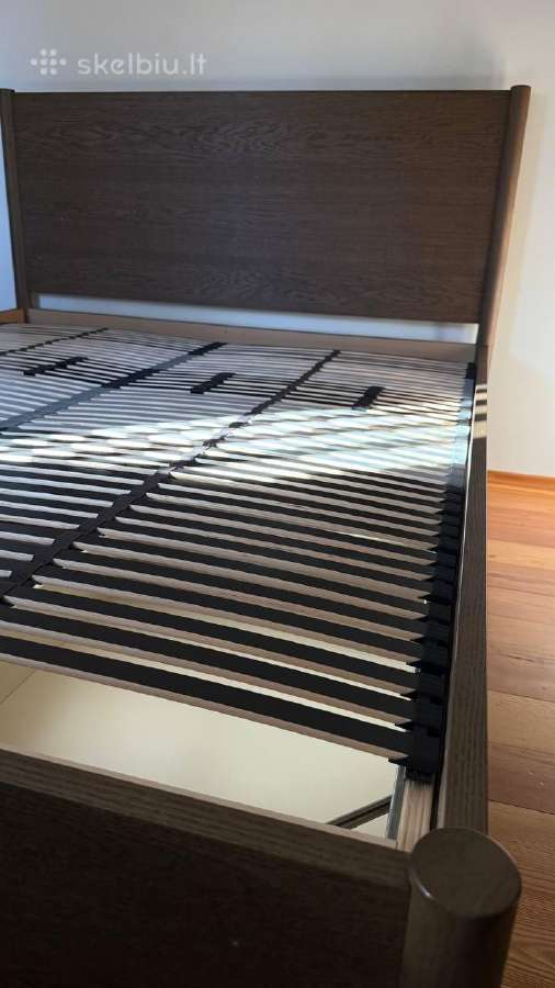Ikea Tonstad lova 160200 su stalčiais + grotelės - nuotraukos Nr. 4