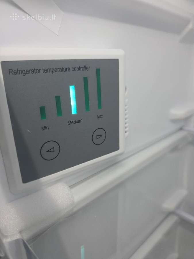 Retro šaldytuvas su šaldikliu 236l No Frost - nuotraukos Nr. 8