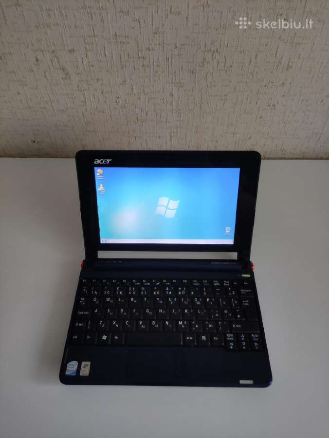 Acer Aspire One Zg5 mini nešiojamas kompiuteris - nuotraukos Nr. 3