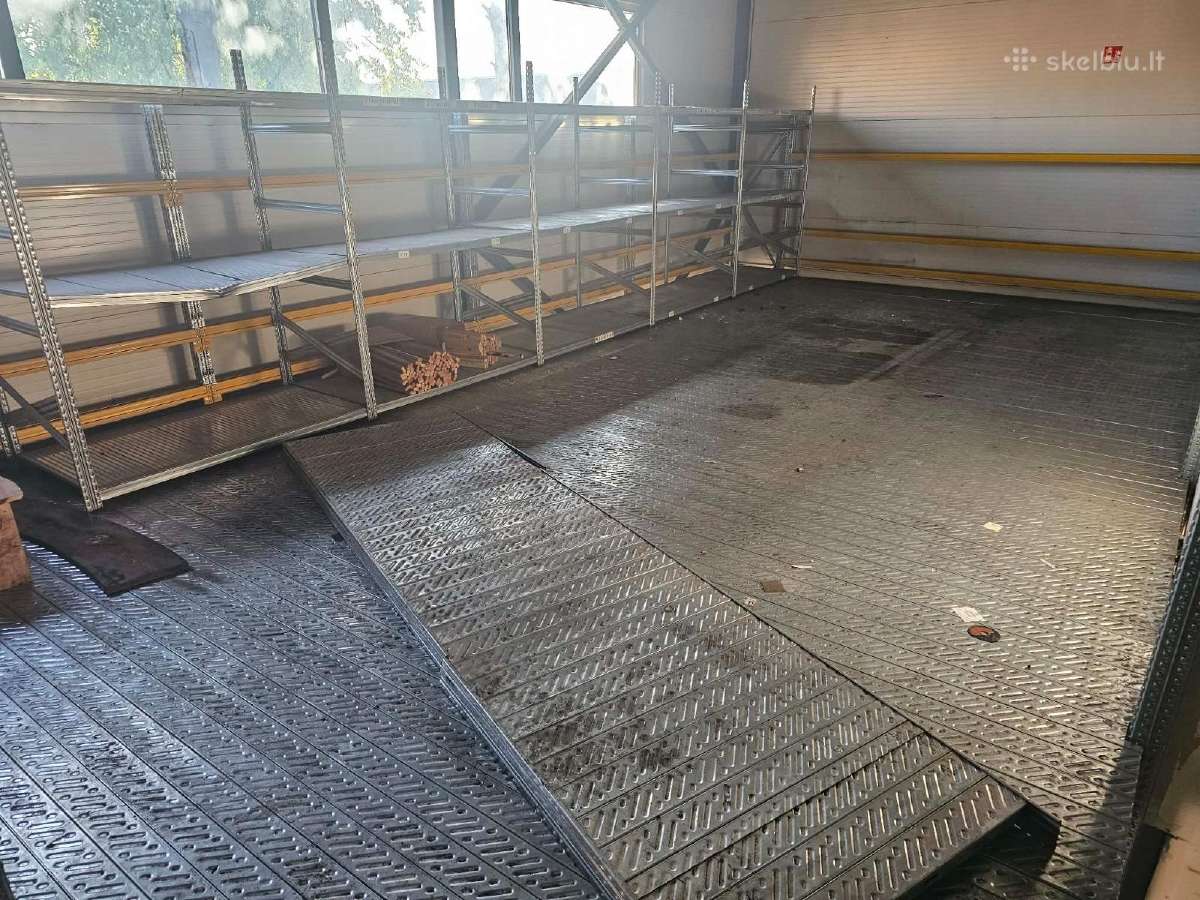 Antrasole Mezoninas su stelažais sandėliui - nuotraukos Nr. 6