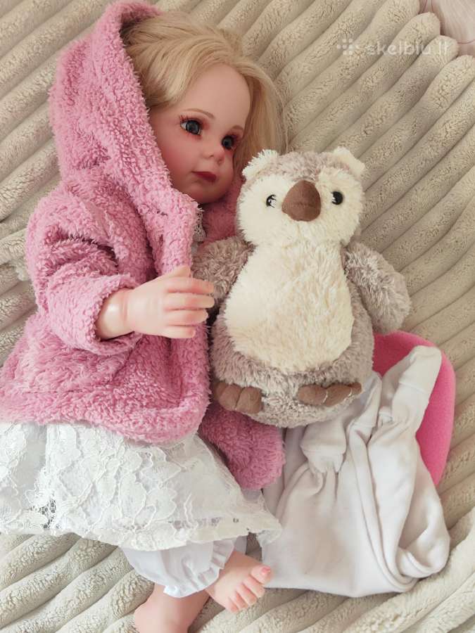 Didelė princesė reborn tikroviška lėlė - nuotraukos Nr. 29