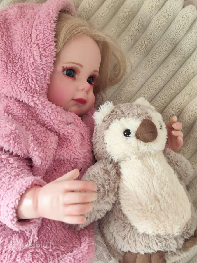 Didelė princesė reborn tikroviška lėlė - nuotraukos Nr. 32