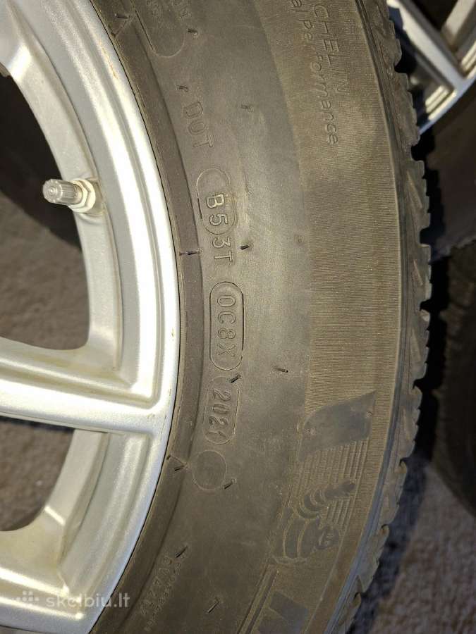 Žieminės padangos su ratlankiais Rav4 - nuotraukos Nr. 4