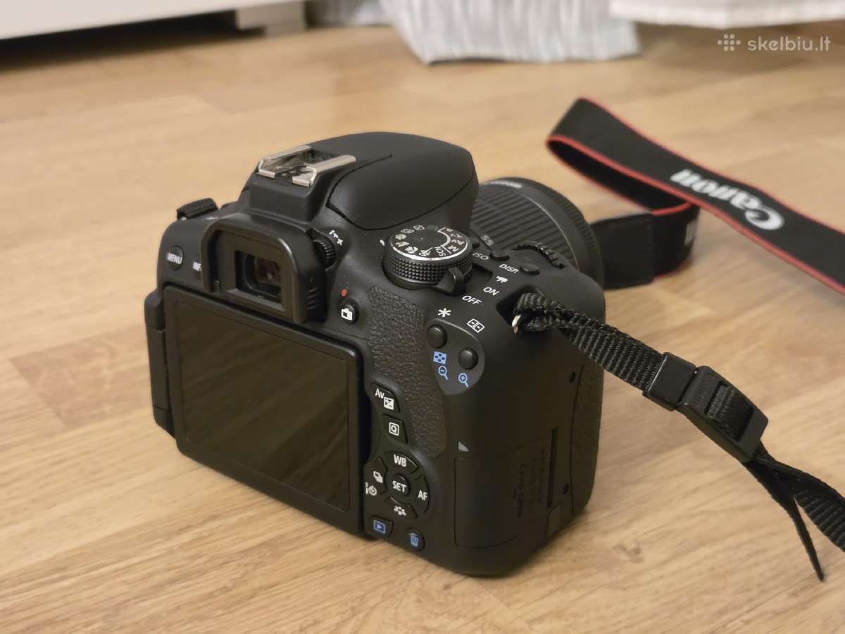 Canon EOS 750d / 18-55mm Is Stm / 3.5k kadrų - nuotraukos Nr. 5
