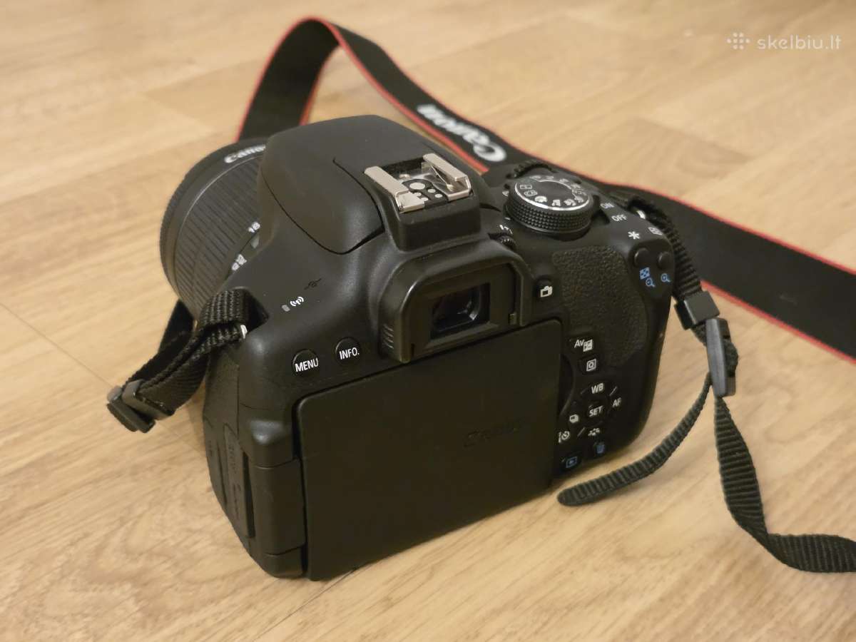Canon EOS 750d / 18-55mm Is Stm / 3.5k kadrų - nuotraukos Nr. 7