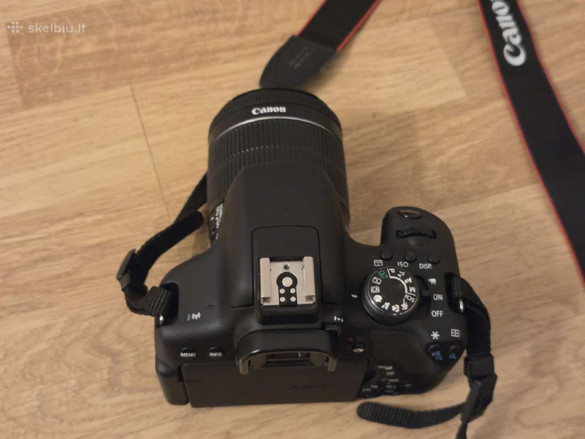 Canon EOS 750d / 18-55mm Is Stm / 3.5k kadrų - nuotraukos Nr. 8