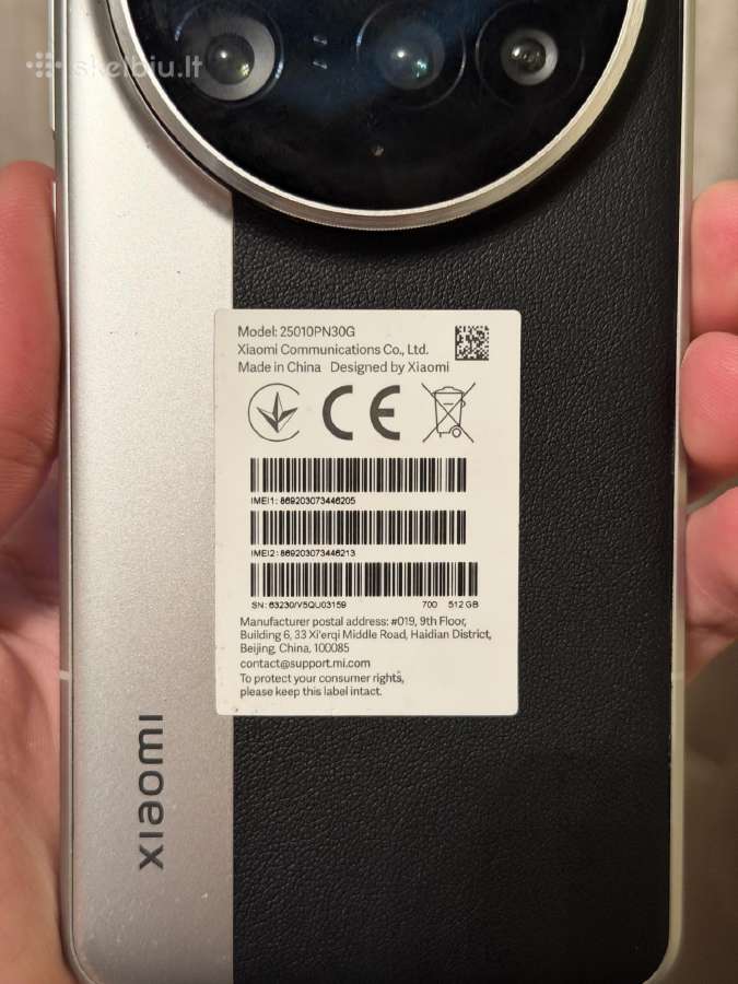 Xiaomi 15 Ultra 512gb - nuotraukos Nr. 4