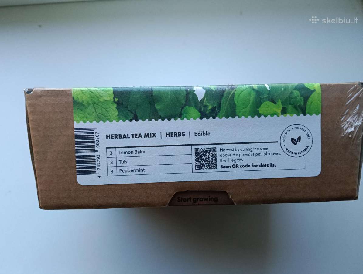 Click & Grow išmaniojo vazono priedas calming tea - nuotraukos Nr. 2