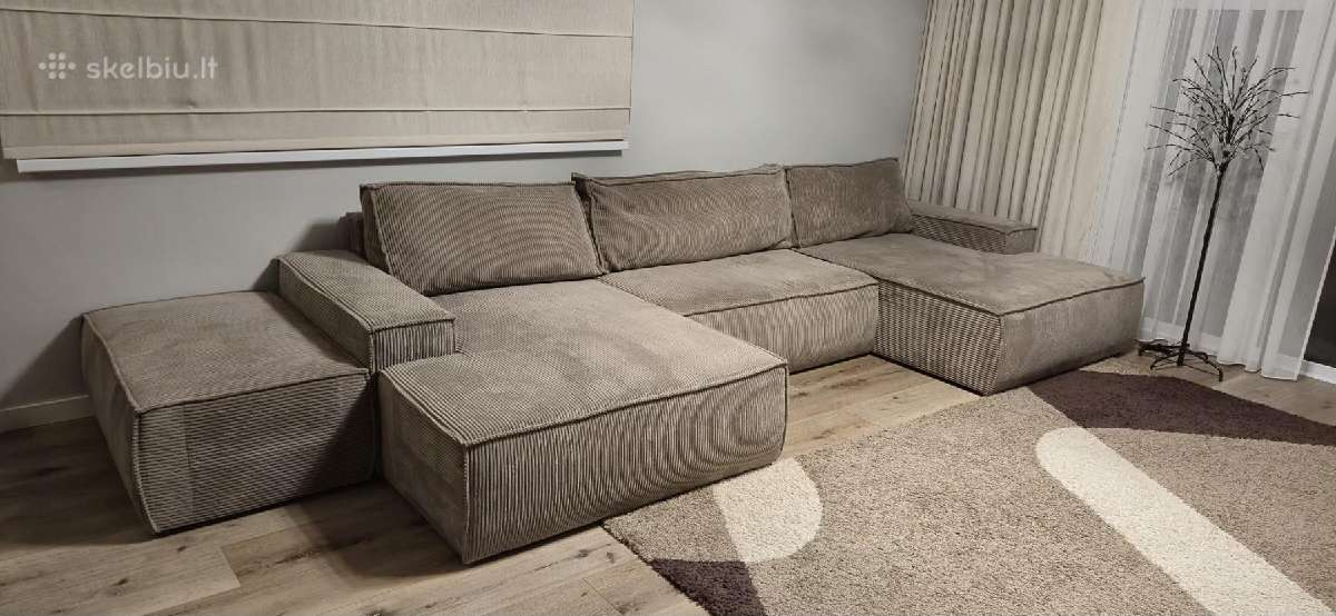 Kampas - sofa su miegamojo vieta ir dėže patalams - nuotraukos Nr. 2
