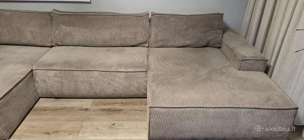 Kampas - sofa su miegamojo vieta ir dėže patalams - nuotraukos Nr. 4