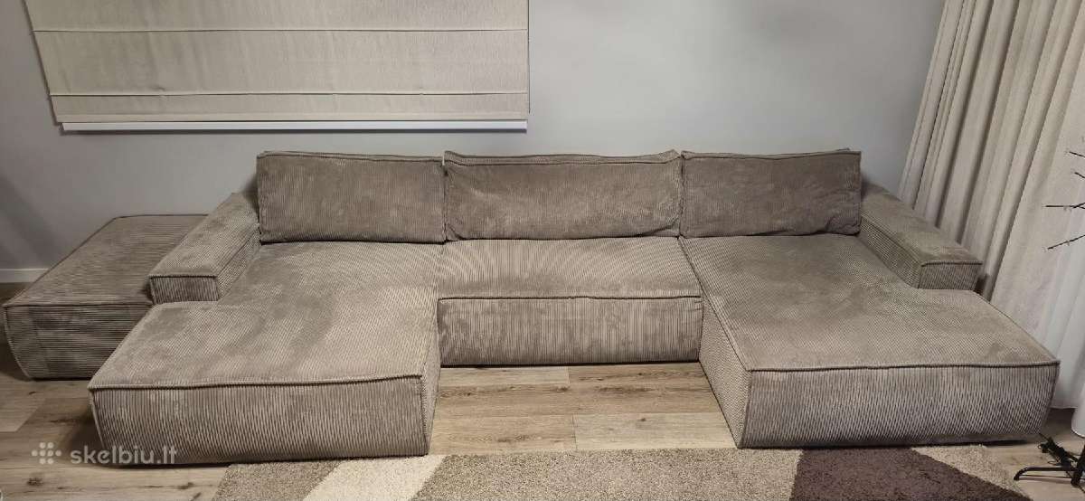Kampas - sofa su miegamojo vieta ir dėže patalams - nuotraukos Nr. 5