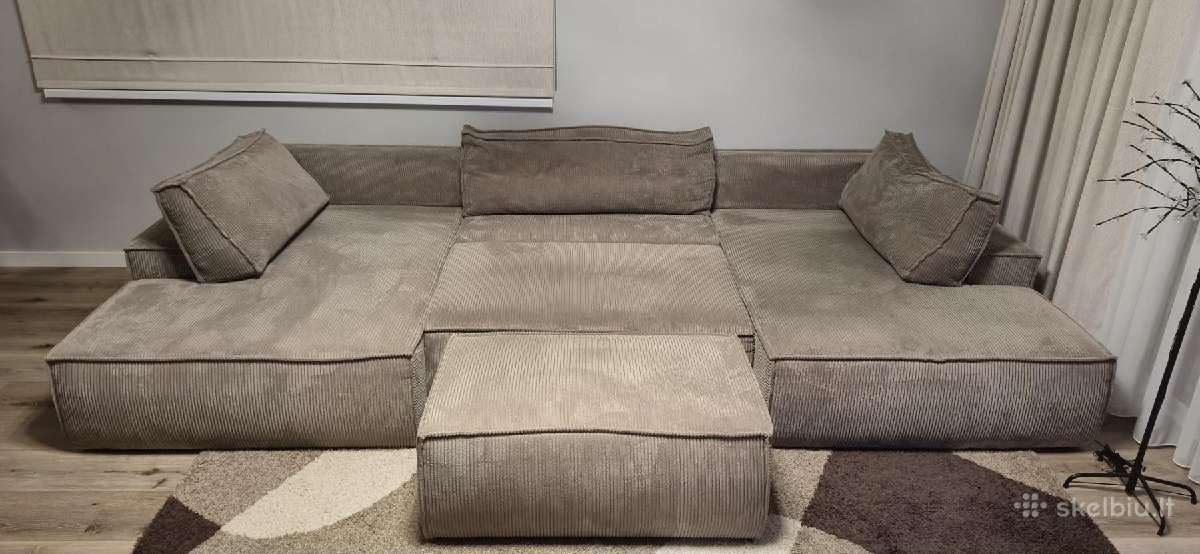 Kampas - sofa su miegamojo vieta ir dėže patalams - nuotraukos Nr. 7