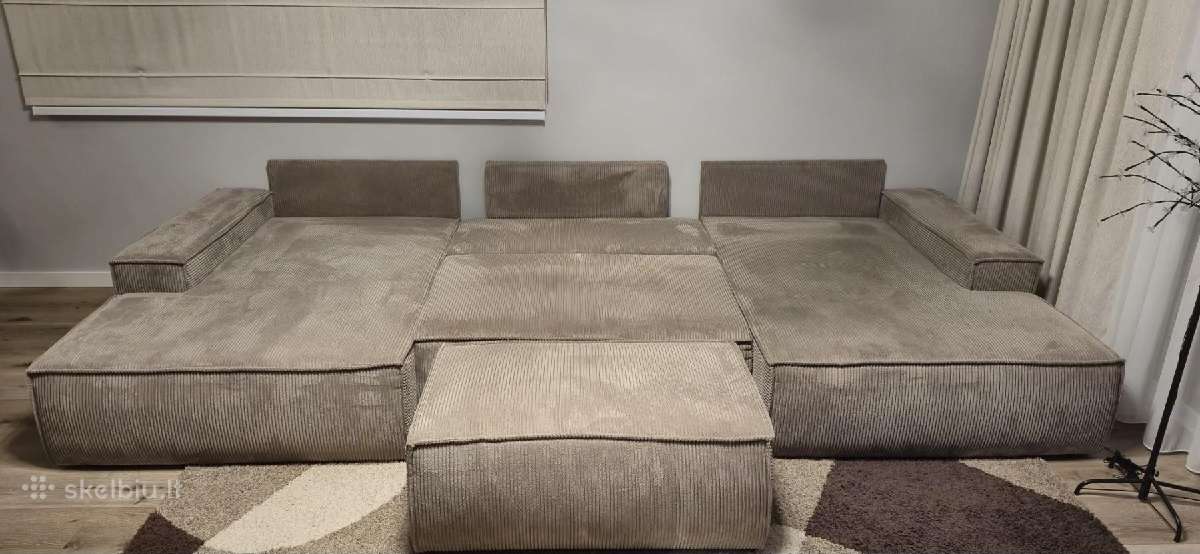 Kampas - sofa su miegamojo vieta ir dėže patalams - nuotraukos Nr. 9