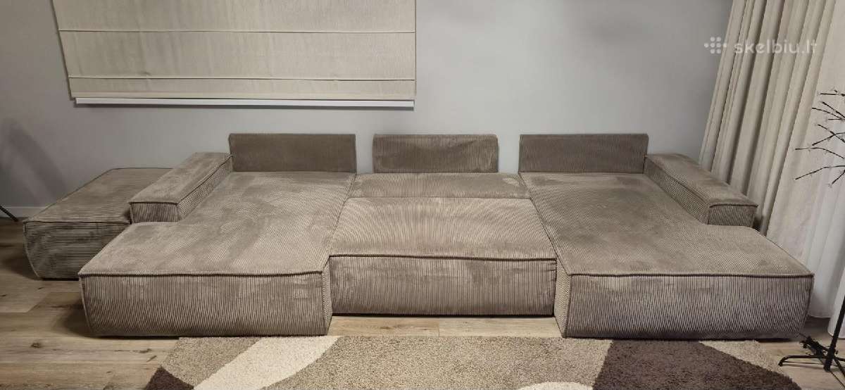 Kampas - sofa su miegamojo vieta ir dėže patalams - nuotraukos Nr. 10