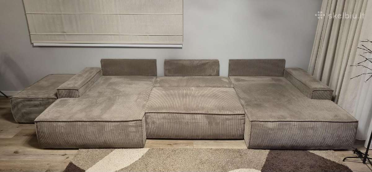 Kampas - sofa su miegamojo vieta ir dėže patalams - nuotraukos Nr. 11