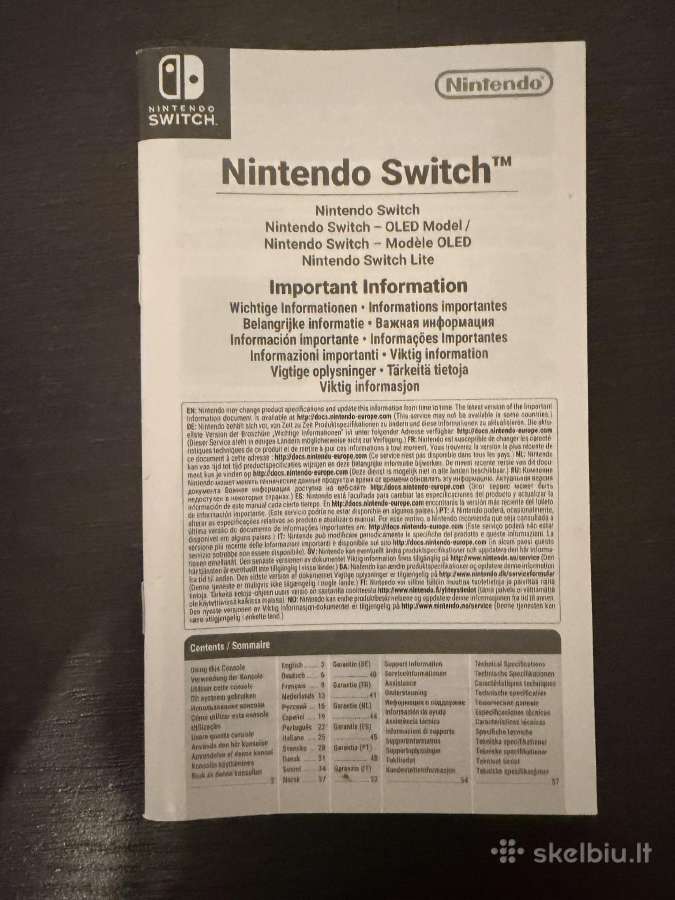 Nintendo swich - nuotraukos Nr. 3