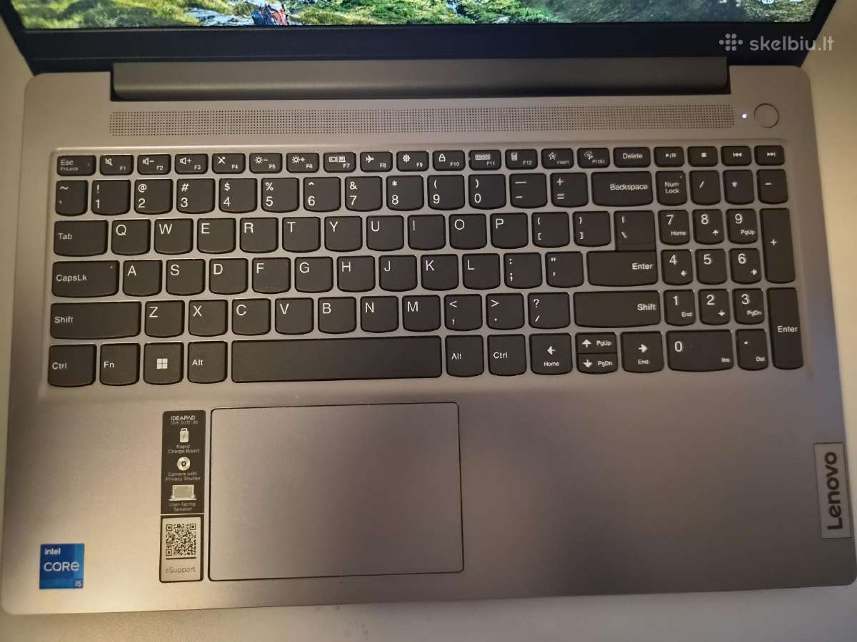 Lenovo Ideapad i3 15 (Būklė labai gera) - nuotraukos Nr. 5