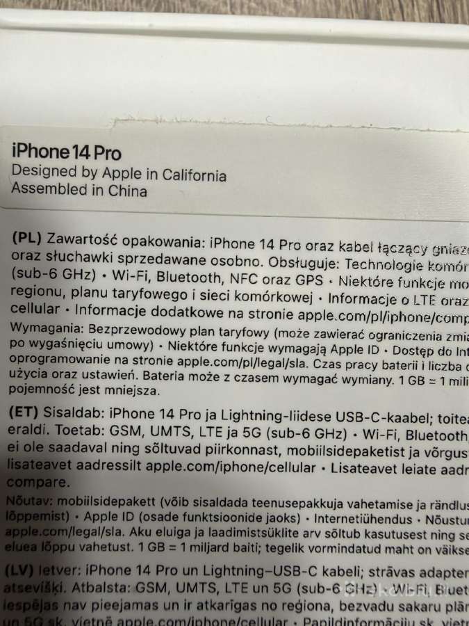 iPhone 14 pro - nuotraukos Nr. 7