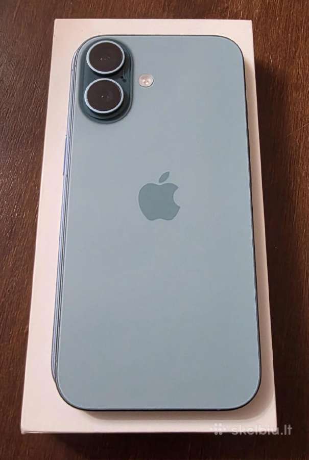 iPhone 16 128 GB Teal - nuotraukos Nr. 2