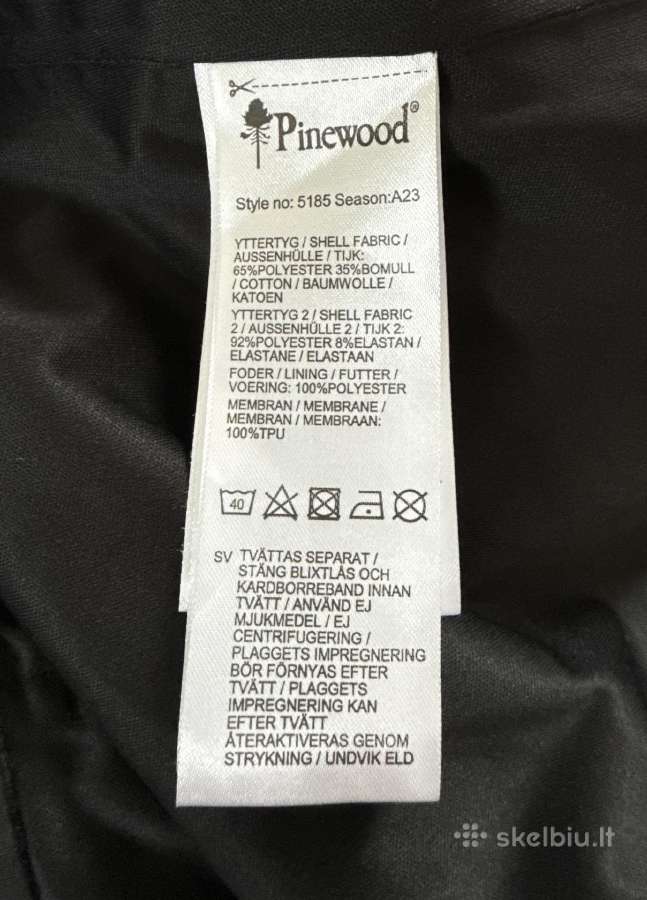 Kelnės Pinewood - nuotraukos Nr. 7