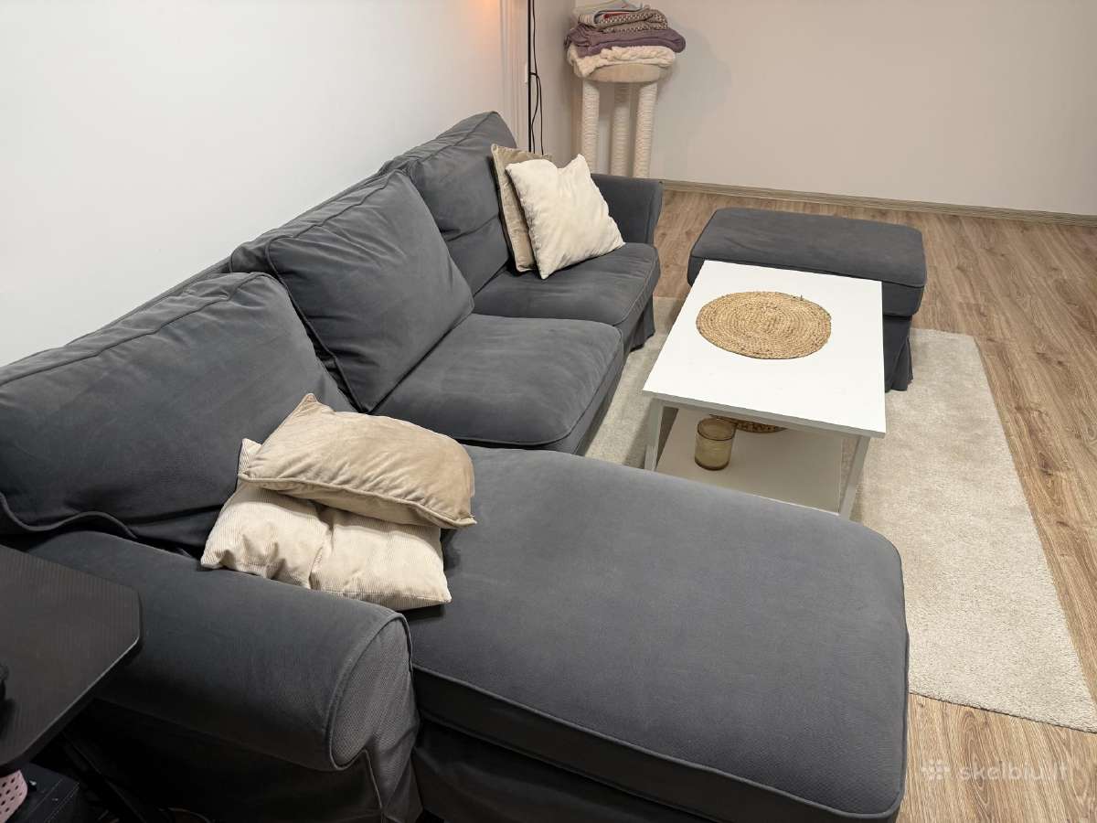 Sofa su pufu - nuotraukos Nr. 5