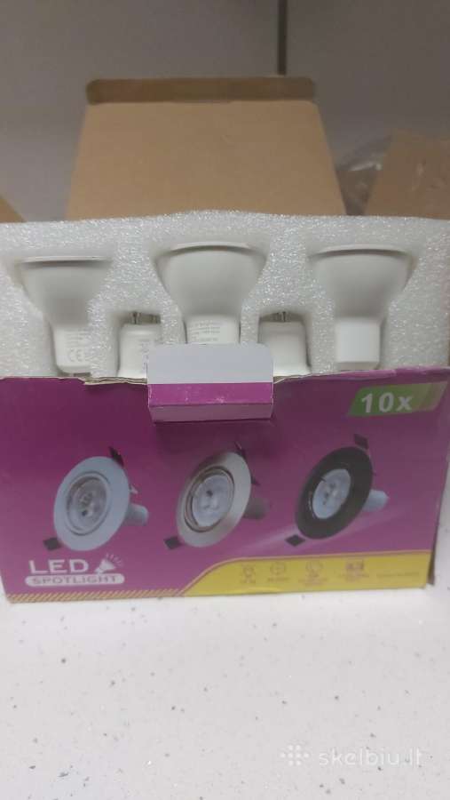 LED įleidžiamų šviestuvų komplektas - nuotraukos Nr. 5