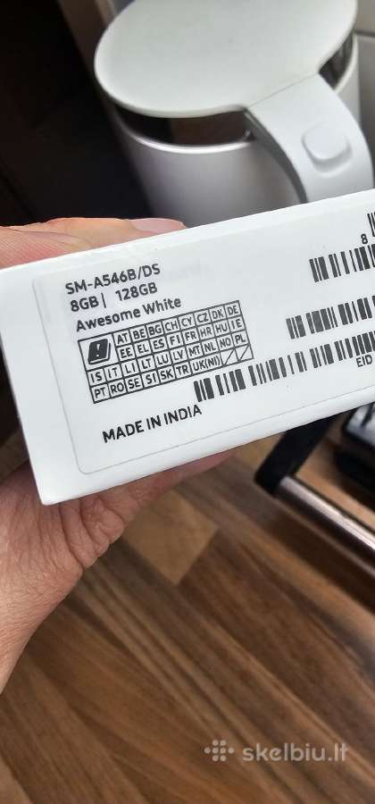 Samsung Galaxy A54 5G – 8/128 GB, baltas, dėžutė - nuotraukos Nr. 4