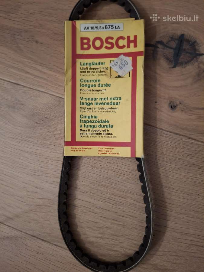 Bosch Paskirstymo diržas - nuotraukos Nr. 2
