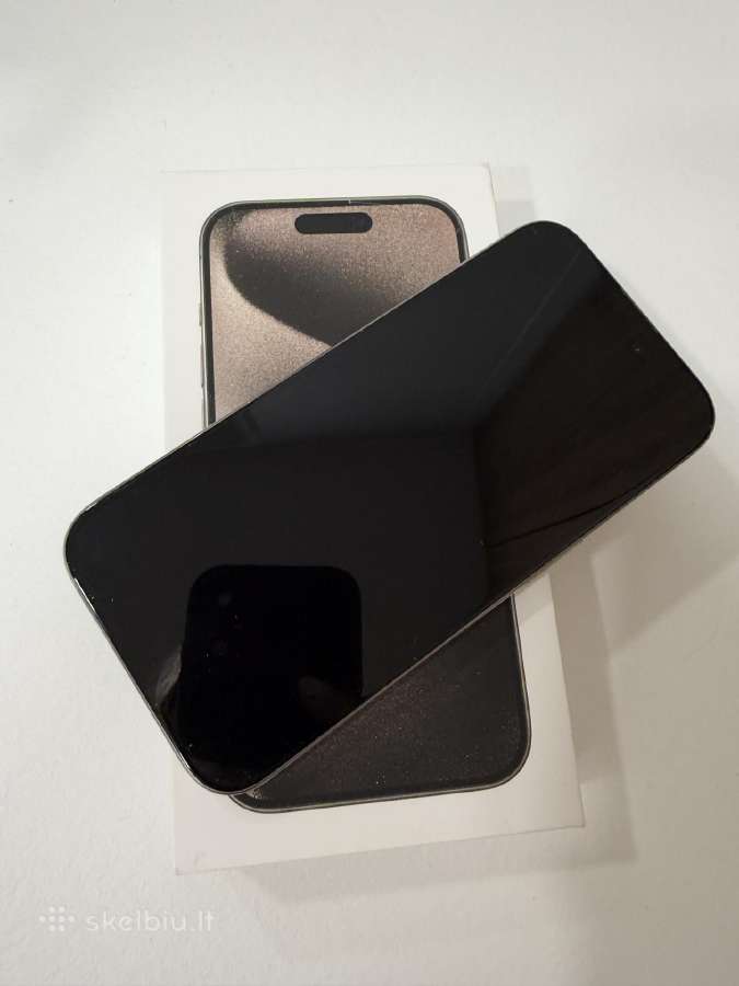 iPhone 15 Pro, 256gb, Titanium - nuotraukos Nr. 5