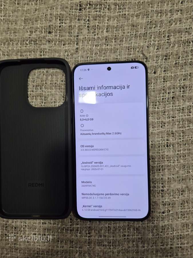 Redmi Note 17 Pro Max 5G - nuotraukos Nr. 2