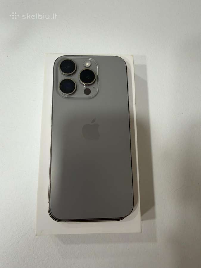 iPhone 15 Pro, 256gb, Titanium - nuotraukos Nr. 7