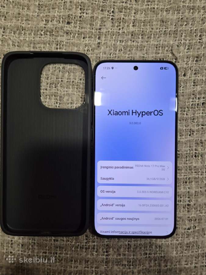 Redmi Note 17 Pro Max 5G - nuotraukos Nr. 3