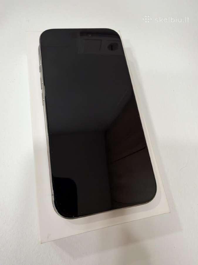 iPhone 15 Pro, 256gb, Titanium - nuotraukos Nr. 9