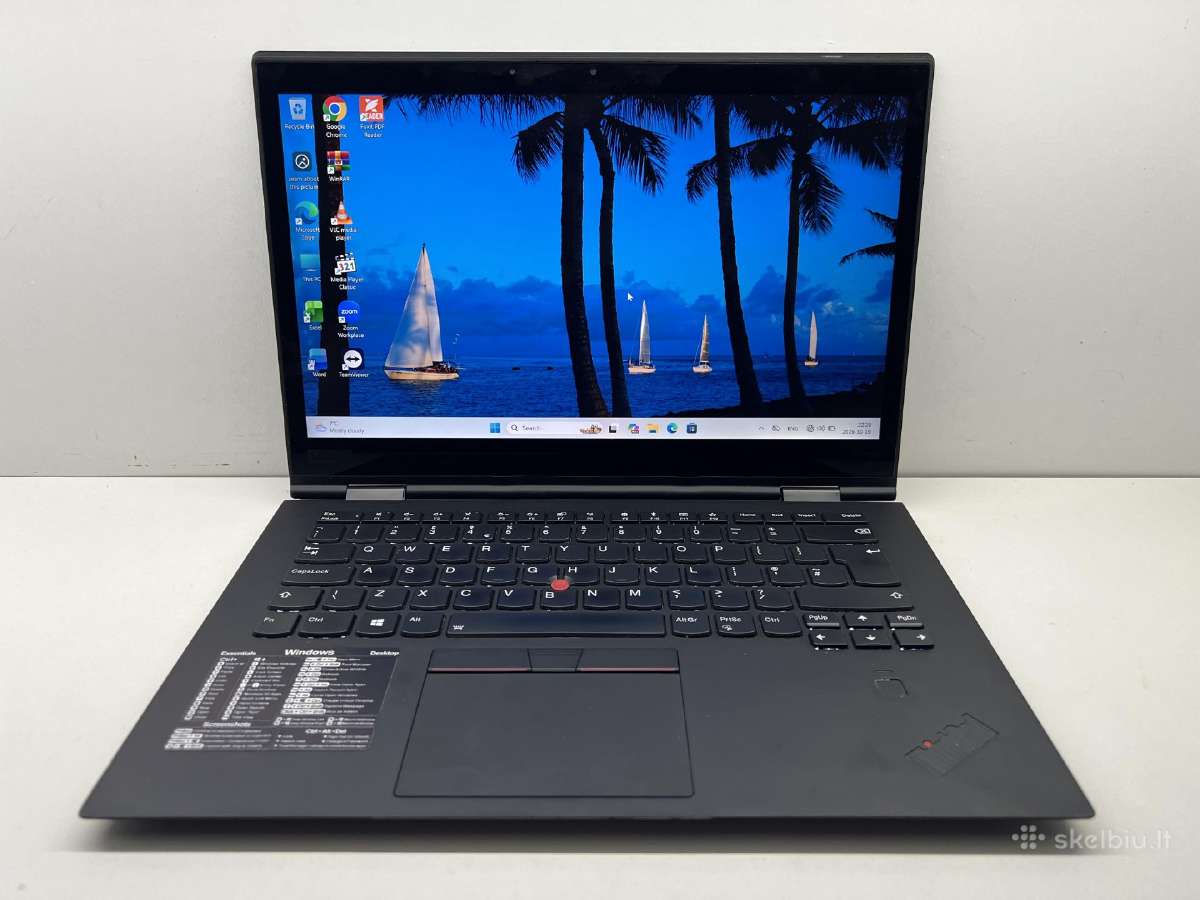 Lenovo thinkpad X1 yoga gen 3 i5/16gb/256gb/qhd - nuotraukos Nr. 2