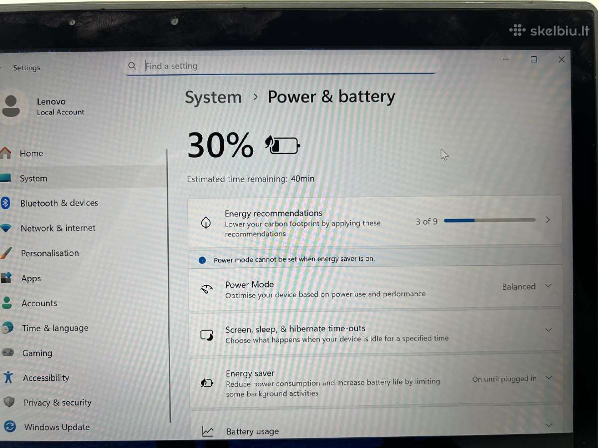 Lenovo thinkpad X1 yoga gen 3 i5/16gb/256gb/qhd - nuotraukos Nr. 4