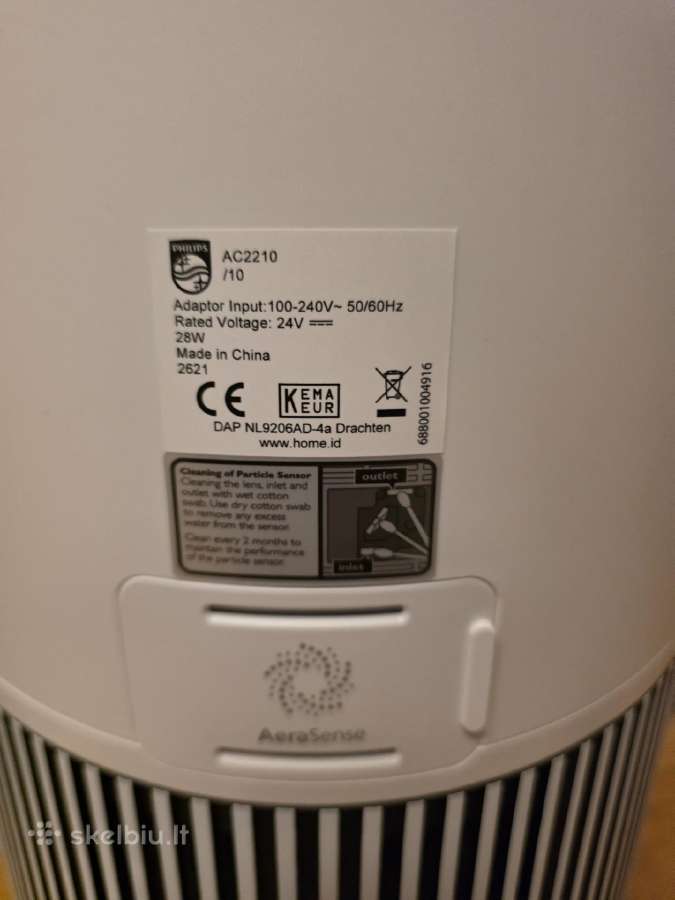 Naujas Philips“ Oro Valytuvas – Ac2210/10 - nuotraukos Nr. 6