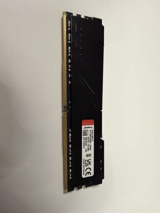 Kingston Fury Beast Ddr4 16gb 3200mhz Cl16 - nuotraukos Nr. 2