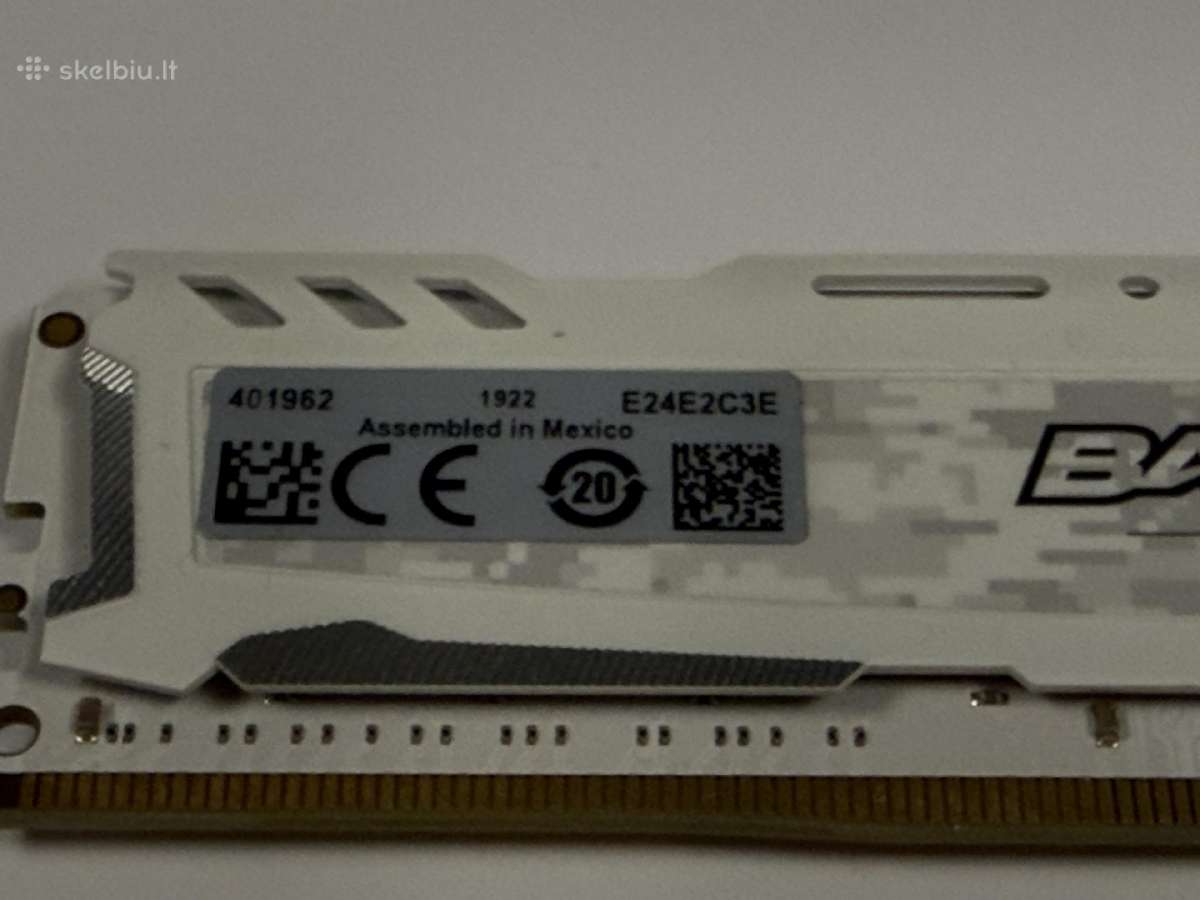 Crucial Ballistix Sport LT Ddr4 16gb 3200mhz Cl16 - nuotraukos Nr. 3
