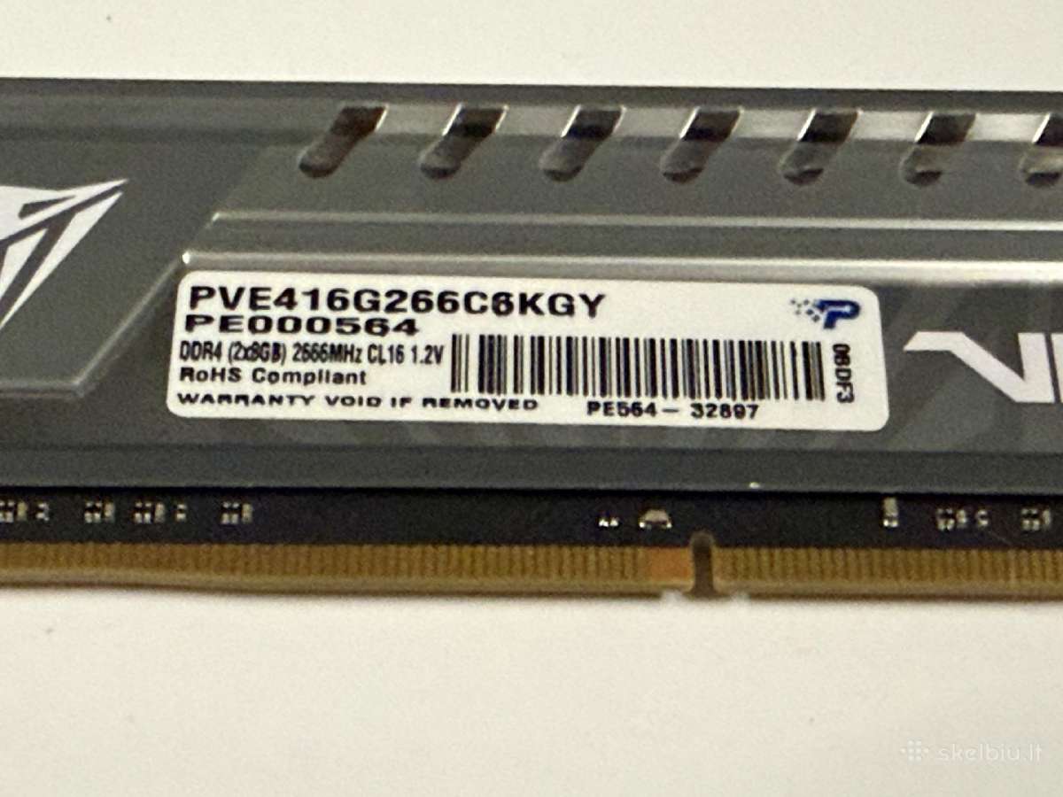 Patriot Viper Elite Ddr4 16gb ( 2x8gb ) 2666mhz - nuotraukos Nr. 3