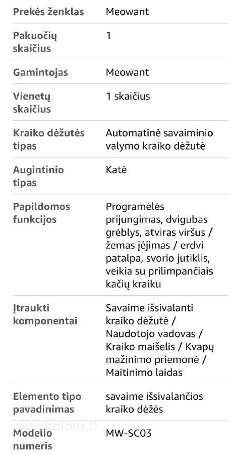 Išmanus,savaime issivalantis kačių tualetas - nuotraukos Nr. 8